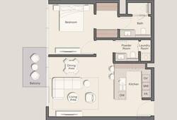 1 bedroom apartment